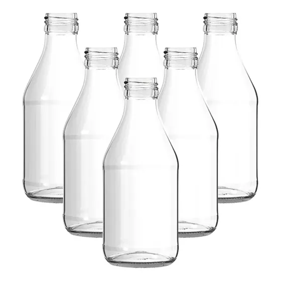 15 Garrafinhas De Vidro 200 Ml / Coquinho Só O Vidro