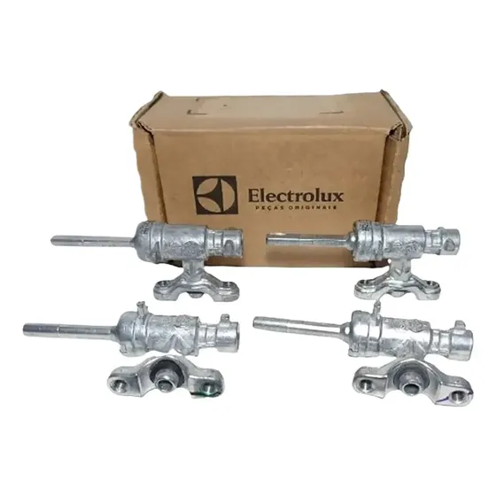 Kit 4 Registro Fogão Electrolux 52sb 56dtb 76sb 76stx 76tbe