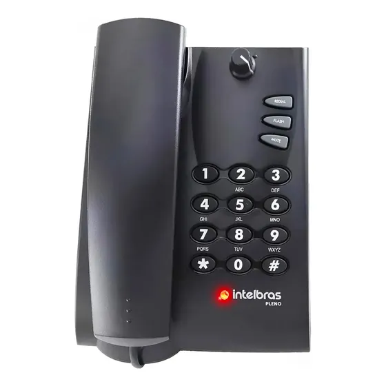 Telefone Com Volume Alto - Para Idoso Com Luz De Chamada