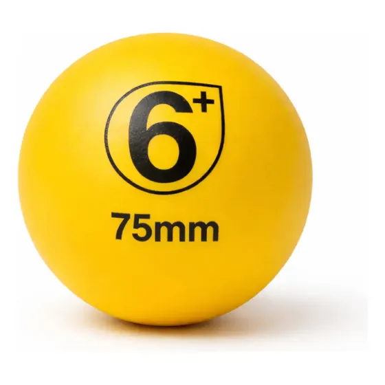 Bola Tipo Lacrosse 75mm Para Liberação Miofascial - Six Plus