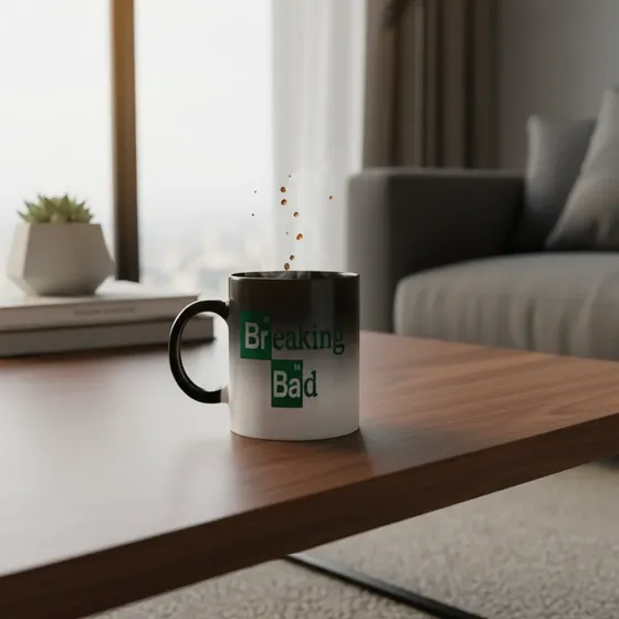Caneca Mágica Breaking Bad Fórmula Química Cafeína