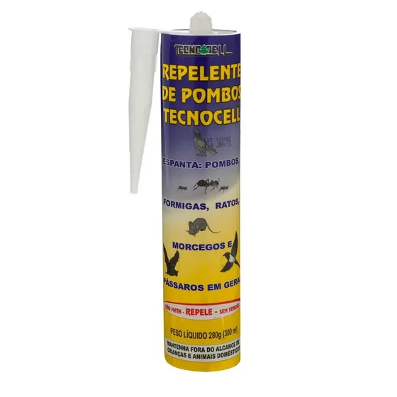 Repelente Gel Pombo Morcego Formiga 300ml Tecnocell
