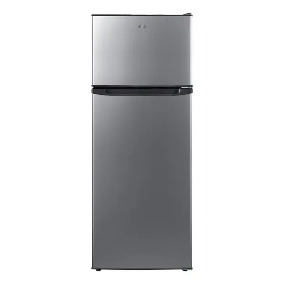 Geladeira Refrigerador Hq Defrost 230l Pt/inx Hq-230rdf 220v