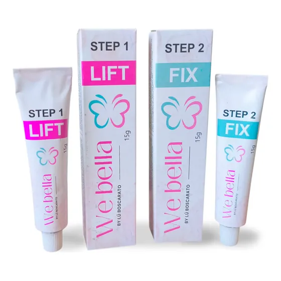 Kit Passo 1 E 2 Lash Lifting Brow Lamination We Bella Anvisa
