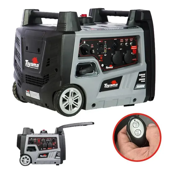 Gerador Gasolina 220v Digital 3,5kva Tg3500isperxp Toyama