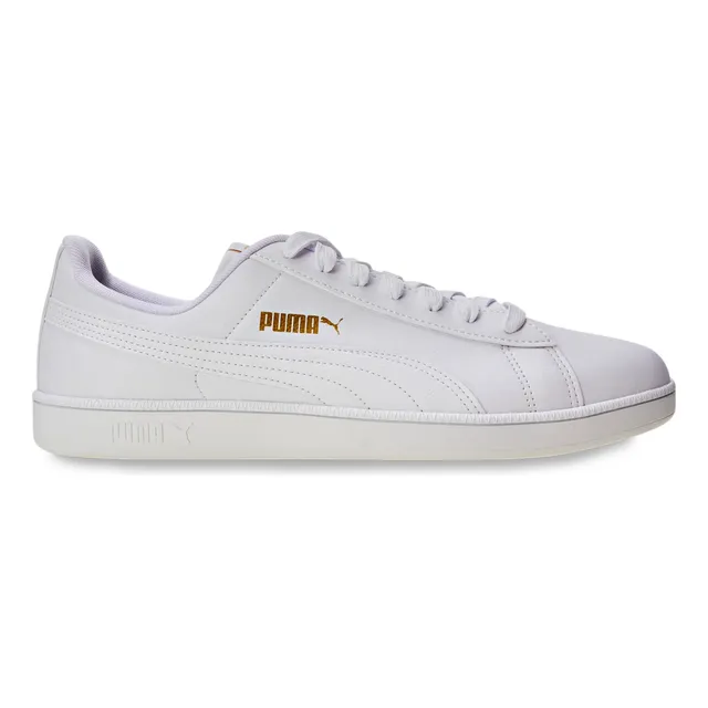 Tênis Casual Masculino E Feminino Up Puma Branco/dourado Geométrico 41 Br