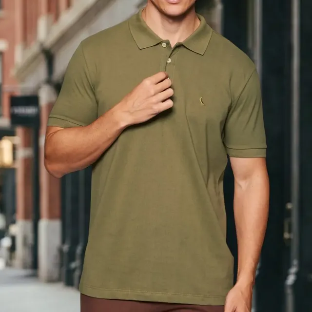 Polo Piquet Classica Reserva Masc Militar N/a Gg Lisa