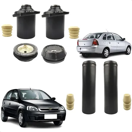 Kit Coxim Amortecedor Corsa 2002-2012 Dianteiro E Traseiro Ano E Carro Olhar Descrição