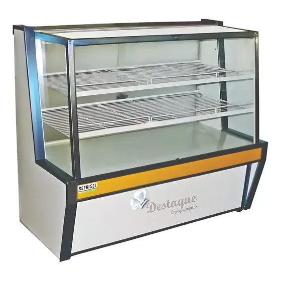 Balcão Seco Vidro Reto 1.00mt