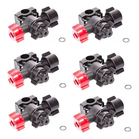 Kit 6 Porta Bico Bijet Pulverizado Jacto Completo Antigotejo