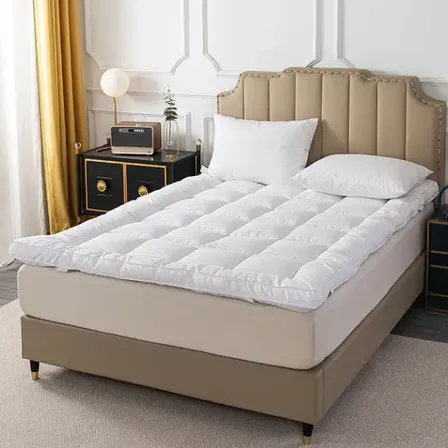 Pillow Top Casal Protetor Colchão Toque Macio Black Friday Branco Matelado Casal