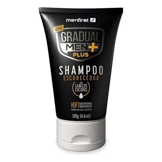 Shampoo Escurecedor De Cabelo Gradual Men + Potente