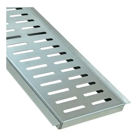 Ralo Linear 15x100 Grelha Inox Escovado