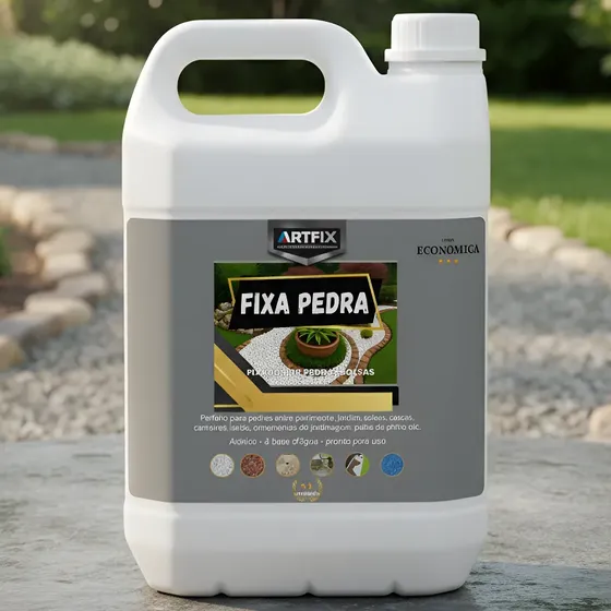 Fixador De Pedras Soltas Fixa Pedra 5l Jardim Drenante Atox