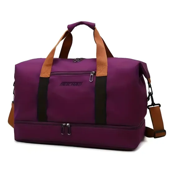 Bolsa Mala Unissex Grande Viagem E Treino Com Divisórias