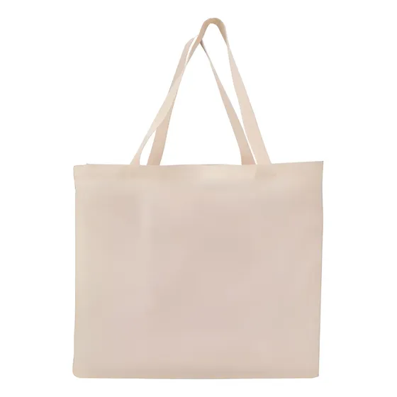 Bolsa 40x45x15 Ecobag Tecido Natural Sem Zíper Brinde