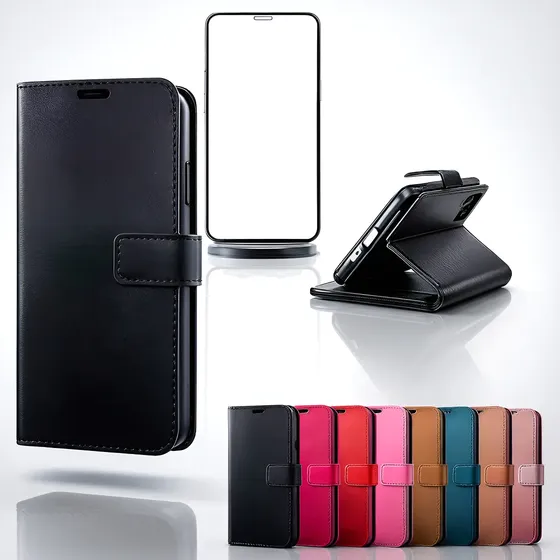 Película 3d + Capa Carteira Abre Fecha Para Galaxy A07 4g