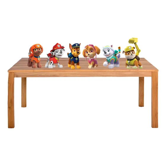 Kit Displays De Mesa Patrulha Canina Decoração Festa Full