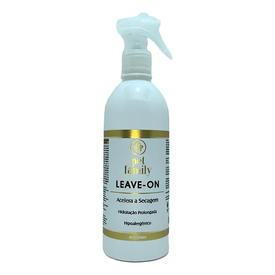 Leave-on Acelera Secagem Cães E Gatos Hidratação Prolongada