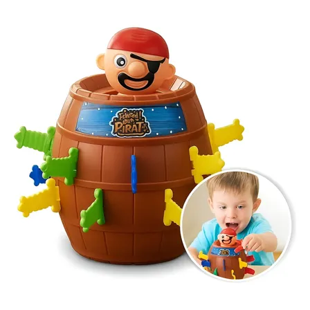 Jogo Pula Pirata Brinquedo Infantil Educativo Classico Famil