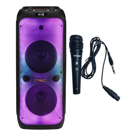 Caixa De Som Amplificada Ct1300 Bluetooth Trc 1300w Rms Preto 127/220v
