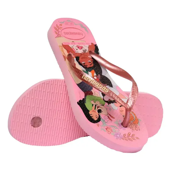 Havaianas Slim Princesas Meninas - Infantil