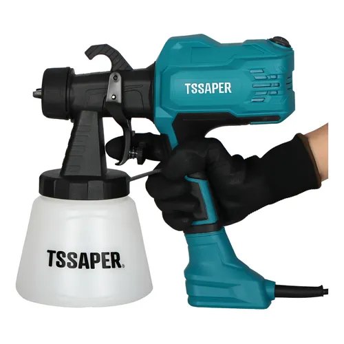 Pistola De Pintura Elétrica 500w Pulverizador Tinta Tssaper