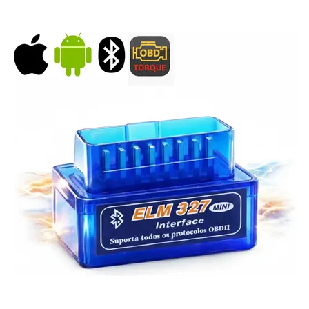 Scanner Carro Automotivo Obd2 V2.1 Bluetooth Android Eml 327