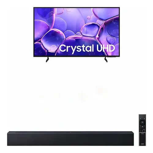 Samsung Smart Tv 55 Crystal Uhd 4k + Soundbar Hw-b400f