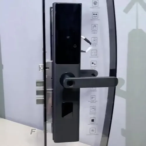 Fechadura Eletronica Digital Com Biometria Senha Tuya
