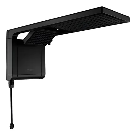 Chuveiro Elétrico Lorenzetti Acqua Ultra Duo Preto Fosco Preto Fosco 220v