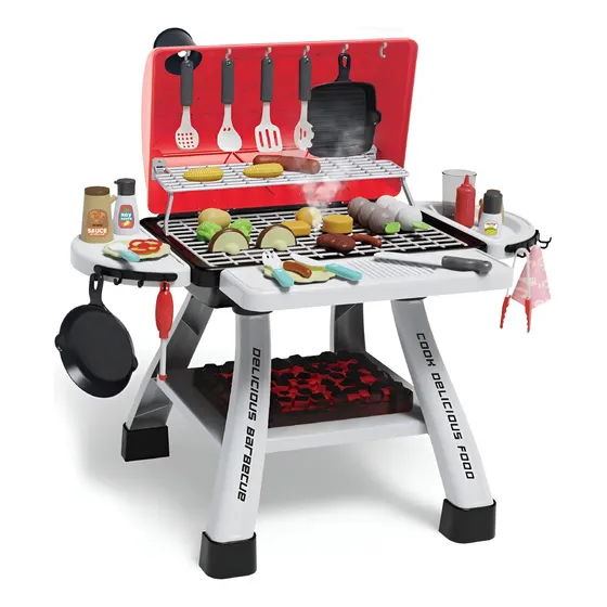 Churrasqueira Infantil Com Som E Fumaça Mini Chef Maxi Toys