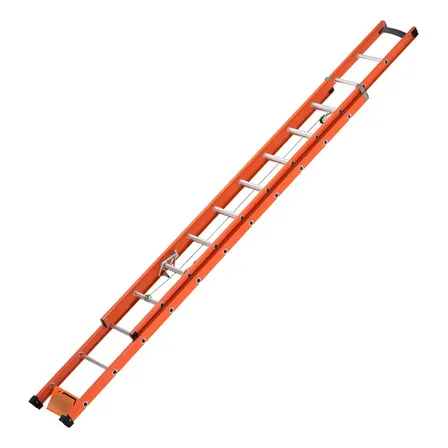 Escada Fibra Vidro Extensível 3,60m X 6m 21 Degraus Sintese