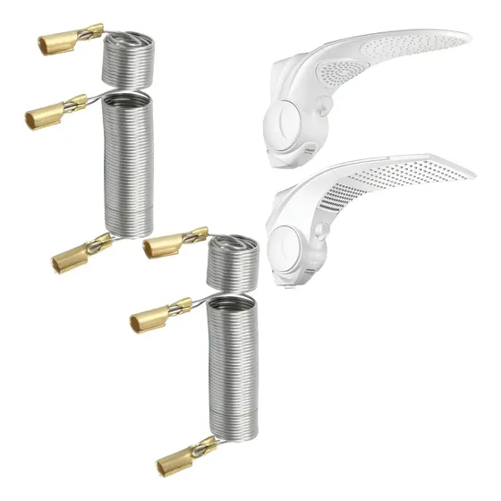 Kit 2 Resistência Duo Shower Turbo Quadra 220v 7500w 35a
