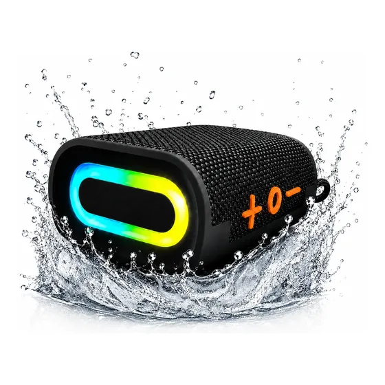 Caixa Caixinha Bluetooth Portátil Pequena Potente Preto Mini