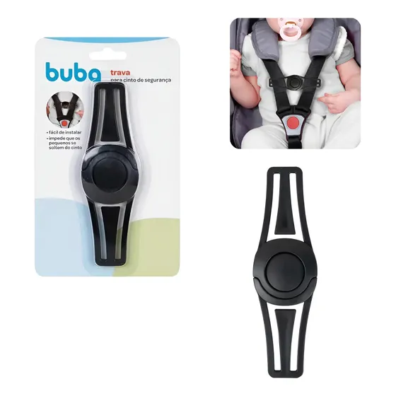Trava Cinto De Segurança Cadeirinha Bebe Conforto Infantil
