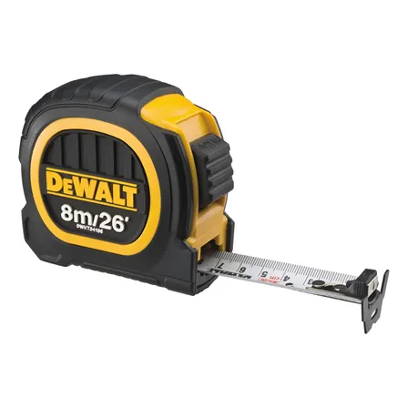Trena Emborrachada Dewalt 8 Metros Com Ímã Dwht34196l