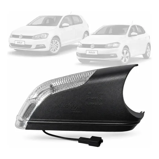 Pisca Seta Retrovisor Golf Polo 2008 A 2014