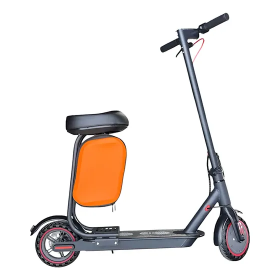 Patinete Elétrico Dobrável Portátil 30km/h Banco Bolsa 350w