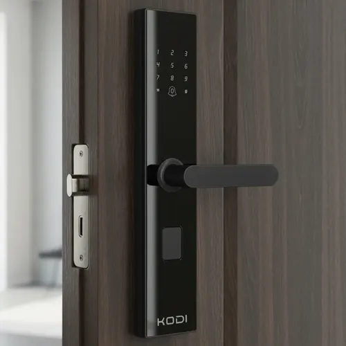 Eletronica Por Biométrica Senha Tuya Para Fechadura De Porta