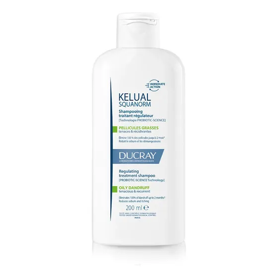 Shampoo Ducray Kelual S Anticaspa Normal A Oleosa 200ml