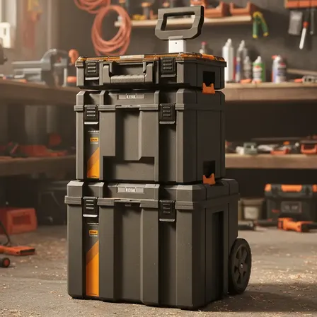 Torre De Armazenamento Mclaren Tstak Dwst60452-1 Dewalt Preto/laranja