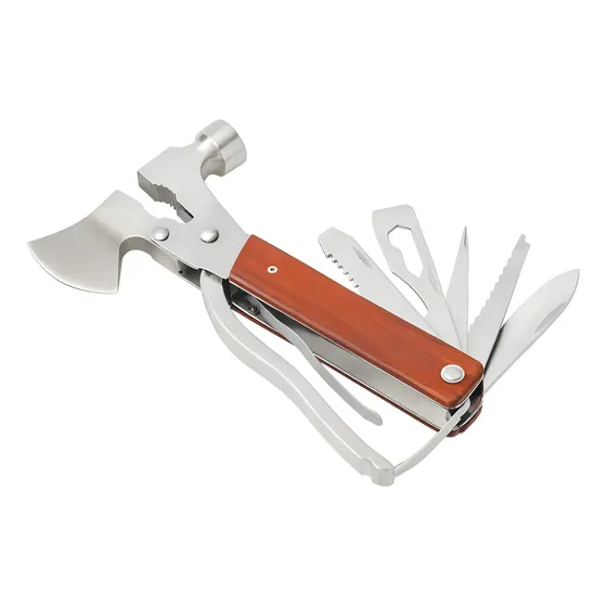 Martelo Alicate Canivete Multifuncional Inox Pesca Caça