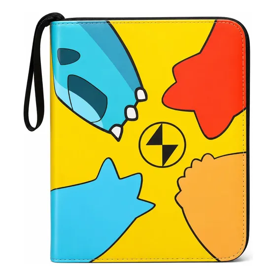 Álbum De Fichário Pokémon P/ 400 Cards Colecionador Pasta