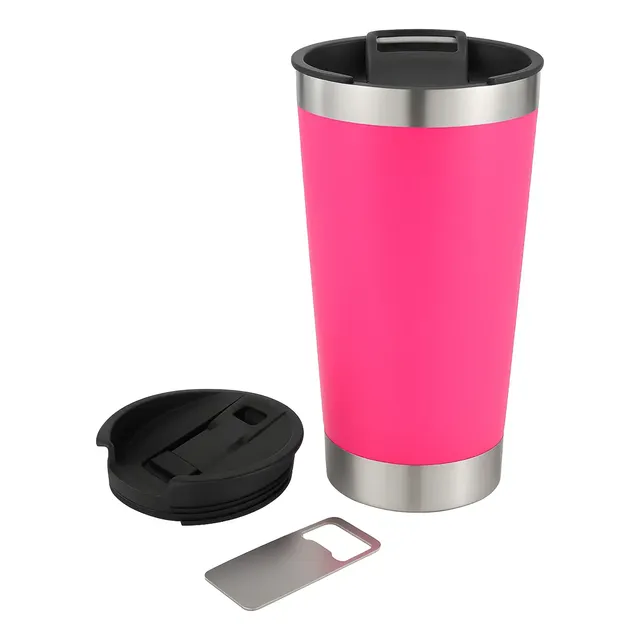 Copo Térmico De Cerveja Aço Inox 473 Ml