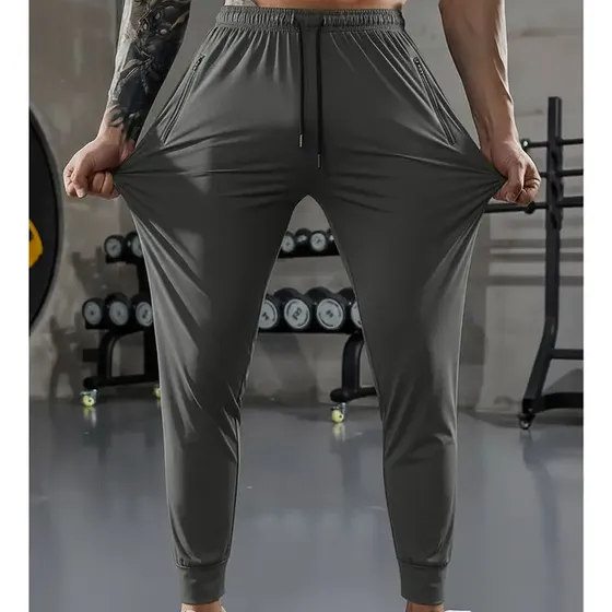 Calça Masculina Tactel Jogger Esportiva Academia Slim Treino