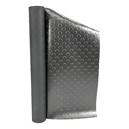 Piso Emborrachado Moeda Cinza 5m X 50cm Resistente Laminado Cinza Moeda