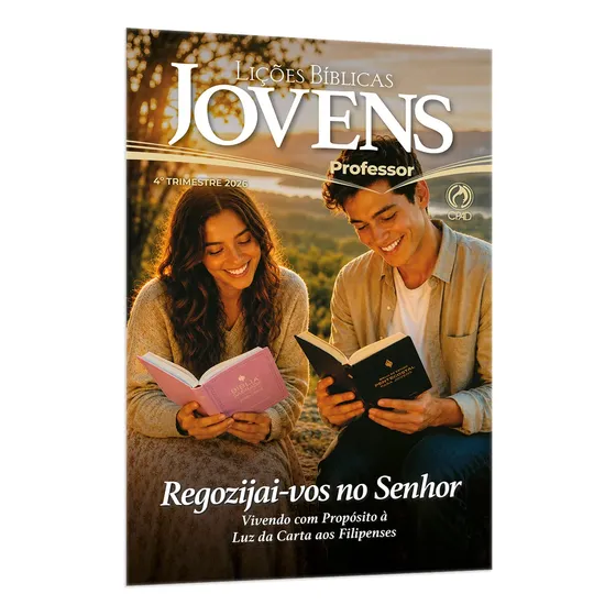 Revista - Lições Bíblicas Jovens Professor 4° Trimestre 2026