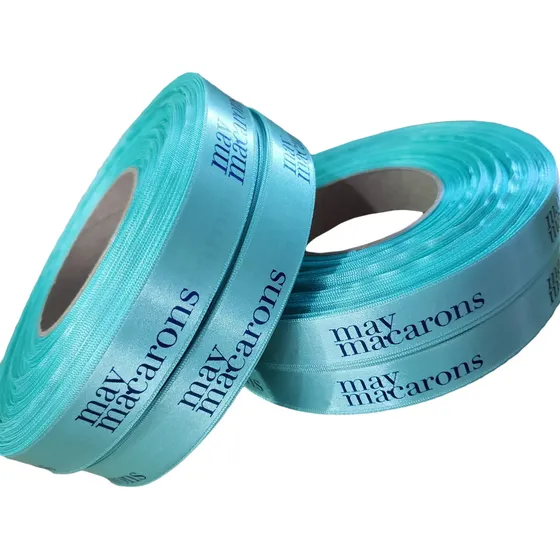 Etiqueta De Fita De Cetim Personalizada 15mm - 200 Metros