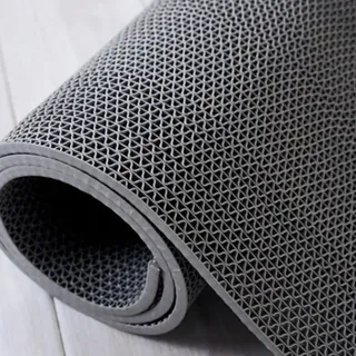 Tapete Antiderrapante 120x70 Pvc Idoso Criança Cinza